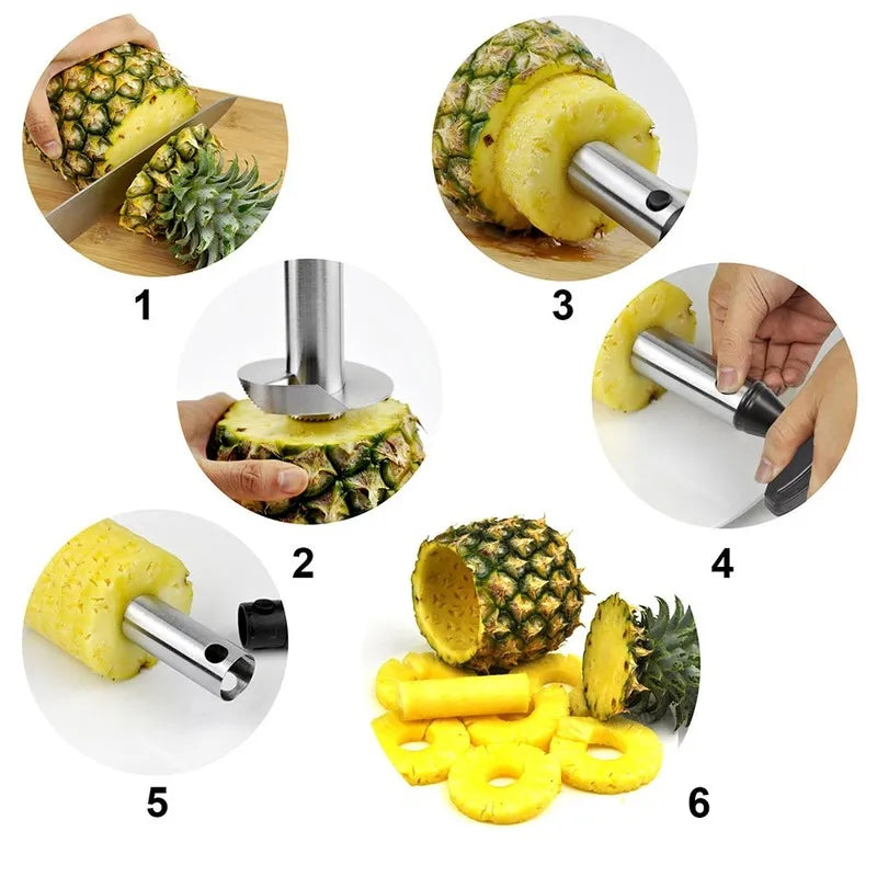 Stainless Steel Pineapple Slicer Cutter