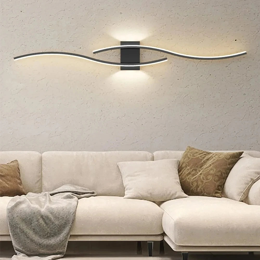 Minimalist Strip Wall Lamp LED Modern Decorative Light