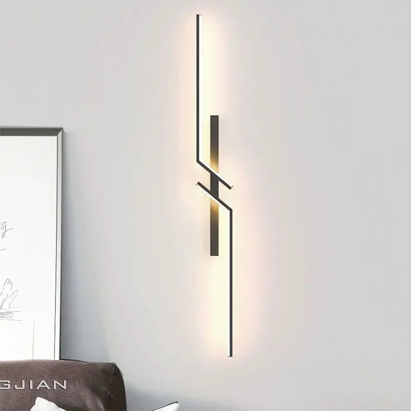 Modern Minimalist LED Wall Lamp Lights For Bedroom Bedside