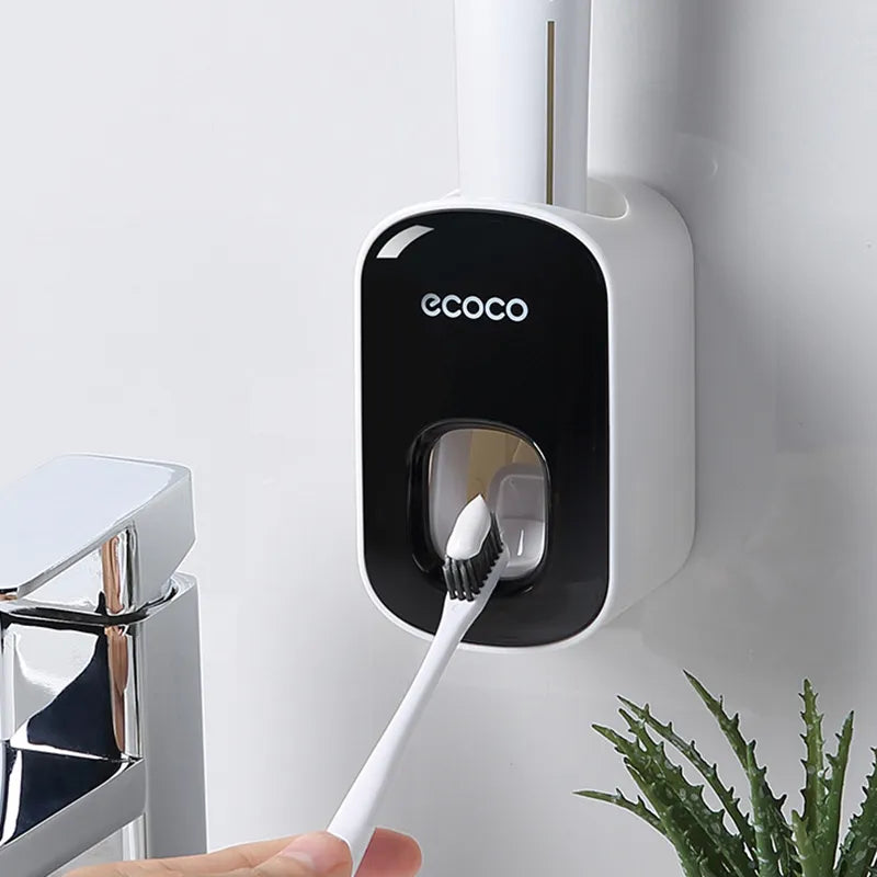 Automatic Toothpaste Dispenser with Holder
