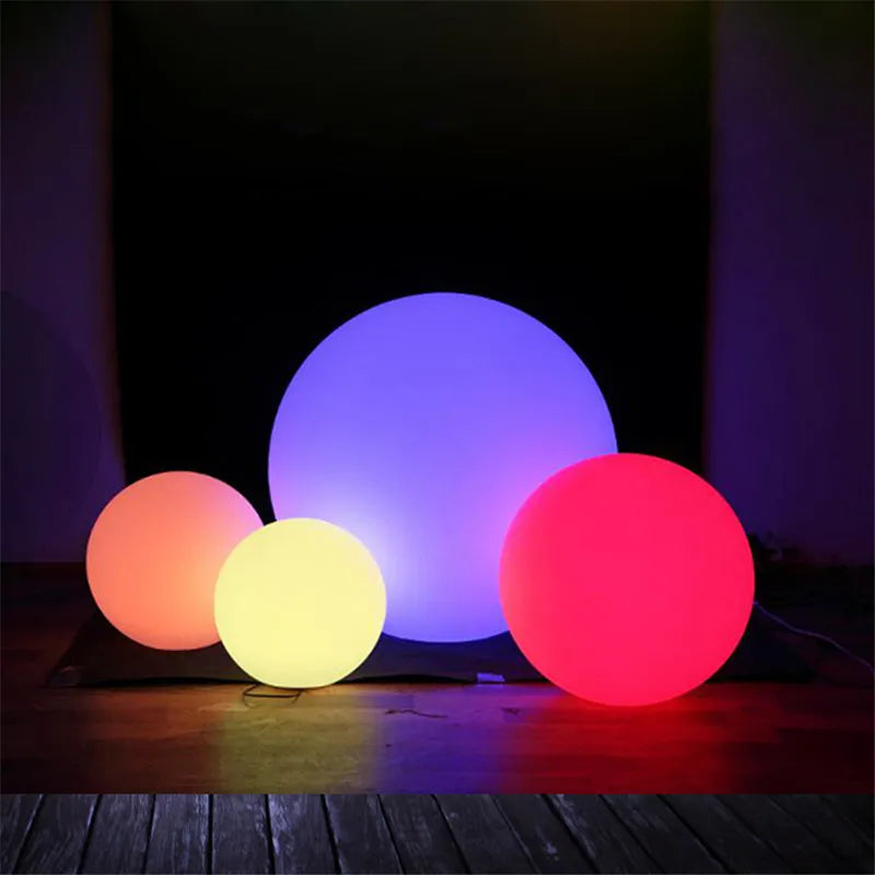 LED Garden Ball Lights - Festive Outdoor Decor